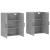 Dulap cu montaj pe perete, 2 buc, gri beton, 69,5x34x90 cm GartenMobel Dekor