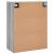 Dulapuri montate pe perete, 2 buc, gri sonoma, 69,5x34x90 cm GartenMobel Dekor