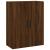 Dulapuri montate pe perete, 2 buc, stejar maro, 69,5x34x90 cm GartenMobel Dekor