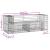 Bancă de grădină, design gabion, 184x71x65,5 cm, lemn masiv pin GartenMobel Dekor