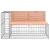 Bancă de grădină tip gabion,347x71x65,5 cm, lemn masiv Douglas GartenMobel Dekor