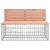 Bancă de grădină tip gabion,347x71x65,5 cm, lemn masiv Douglas GartenMobel Dekor