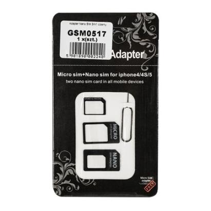 ADAPTOR NANO / MICRO / SIM 3 IN 1 EuroGoods Quality