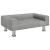 Canapea pentru copii, gri deschis, 70x45x26,5 cm, catifea GartenMobel Dekor