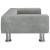 Canapea pentru copii, gri deschis, 70x45x26,5 cm, catifea GartenMobel Dekor