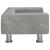 Canapea pentru copii, gri deschis, 50x40x26,5 cm, catifea GartenMobel Dekor