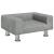Canapea pentru copii, gri deschis, 50x40x26,5 cm, catifea GartenMobel Dekor