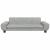 Canapea pentru copii, gri deschis, 100x54x33 cm, catifea GartenMobel Dekor