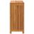 Masă consolă de grădină, 80x35x75 cm, lemn masiv de acacia GartenMobel Dekor