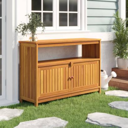 Masă consolă, 110x35x75 cm, lemn masiv de acacia GartenMobel Dekor