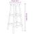 Set mobilier de bar, 3 piese, lemn masiv de acacia  GartenMobel Dekor