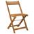 Set de bistro pliabil, 3 piese, lemn masiv de acacia  GartenMobel Dekor