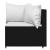 Set mobilier relaxare grădină 4 piese cu perne poliratan negru GartenMobel Dekor