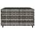 Set mobilier de grădină cu perne, 4 piese, gri, poliratan GartenMobel Dekor