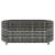 Set mobilier de grădină cu perne, 4 piese, gri, poliratan GartenMobel Dekor
