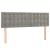Pat box spring cu saltea, gri deschis, 140x190 cm, catifea GartenMobel Dekor
