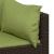 Set mobilier de grădină cu perne, 4 piese, maro, poliratan GartenMobel Dekor