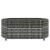 Set mobilier de grădină cu perne, 4 piese, gri, poliratan GartenMobel Dekor