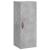 Dulap înalt, gri beton, 34,5x34x180 cm, lemn prelucrat GartenMobel Dekor