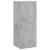 Dulap înalt, gri beton, 34,5x34x180 cm, lemn prelucrat GartenMobel Dekor