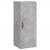 Dulap înalt, gri beton, 34,5x34x180 cm, lemn prelucrat GartenMobel Dekor