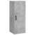 Dulap înalt, gri beton, 34,5x34x180 cm, lemn prelucrat GartenMobel Dekor