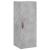 Dulap înalt, gri beton, 34,5x34x180 cm, lemn prelucrat GartenMobel Dekor
