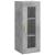 Dulap înalt, gri beton, 34,5x34x180 cm, lemn prelucrat GartenMobel Dekor