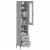 Dulap înalt, gri beton, 34,5x34x180 cm, lemn prelucrat GartenMobel Dekor