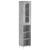 Dulap înalt, gri beton, 34,5x34x180 cm, lemn prelucrat GartenMobel Dekor