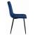 Scaune bucatarie/living, set 4 buc, Artool, Libra, catifea, metal, bleumarin si negru, 44x40x88.5 cm GartenVIP DiyLine