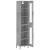 Dulap înalt, gri beton, 34,5x34x180 cm, lemn prelucrat GartenMobel Dekor