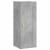 Dulap înalt, gri beton, 34,5x34x180 cm, lemn prelucrat GartenMobel Dekor