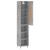 Dulap înalt, gri beton, 34,5x34x180 cm, lemn prelucrat GartenMobel Dekor