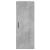 Dulap înalt, gri beton, 34,5x34x180 cm, lemn prelucrat GartenMobel Dekor