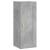 Dulap înalt, gri beton, 34,5x34x180 cm, lemn prelucrat GartenMobel Dekor
