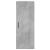 Dulap înalt, gri beton, 34,5x34x180 cm, lemn prelucrat GartenMobel Dekor