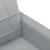 Set de canapele cu perne, 4 piese, gri deschis, textil GartenMobel Dekor