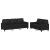 Set de canapele cu perne, 2 piese, negru, piele ecologică GartenMobel Dekor