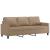 Set de canapele cu perne, 2 piese, cappuccino, piele ecologică GartenMobel Dekor