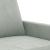 Set de canapele cu perne, 2 piese, gri deschis, catifea GartenMobel Dekor