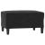 Set de canapele cu perne, 3 piese, negru, catifea GartenMobel Dekor