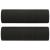 Set de canapele cu perne, 2 piese, negru, material textil GartenMobel Dekor