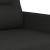 Set de canapele cu perne, 2 piese, negru, material textil GartenMobel Dekor