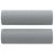 Set de canapele cu perne, 3 piese, gri deschis, textil GartenMobel Dekor