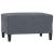 Set de canapele cu perne, 3 piese, gri închis, catifea GartenMobel Dekor