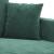 Set de canapele cu perne, 2 piese, verde închis, catifea GartenMobel Dekor