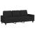 Set de canapele, 2 piese, negru, material textil GartenMobel Dekor