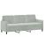 Set de canapele, 3 piese, gri deschis, catifea GartenMobel Dekor