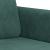 Set de canapele, 3 piese, verde închis, catifea GartenMobel Dekor